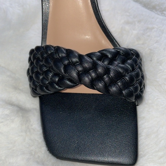 INC International Concepts Women's Adalie Woven Dress Sandals - Black 8.5 M - Picture 6 of 6